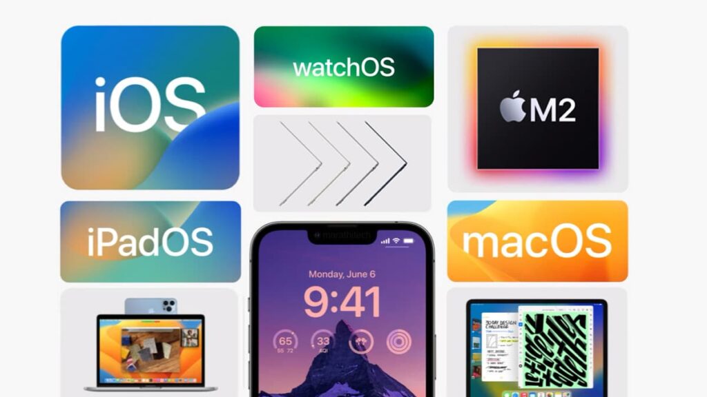 Apple iOS 16 macOS iPadOS